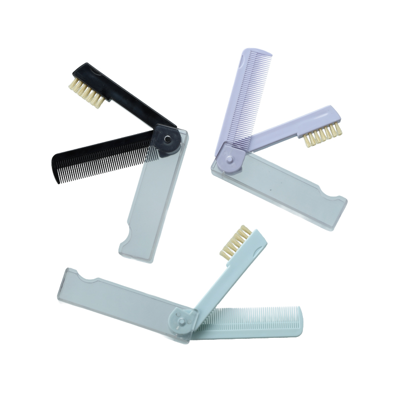 2 in 1 Pocket Foldable Comb Brush