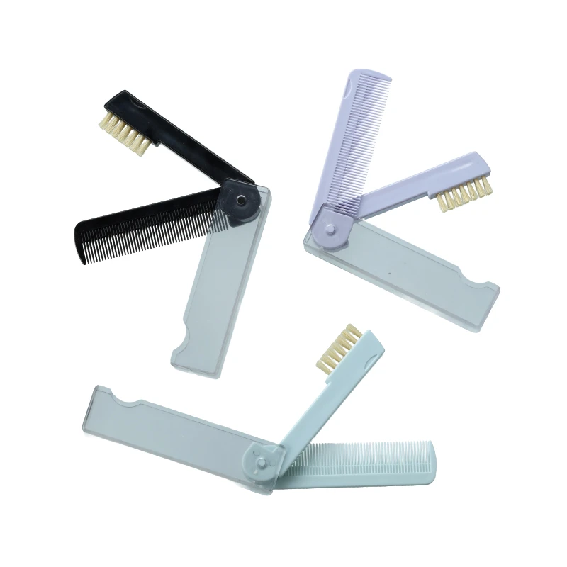 2 in 1 Pocket Foldable Comb Brush