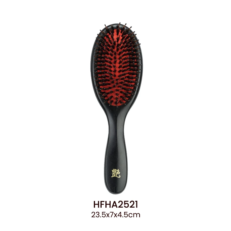 Custom High Quality Paint Wood Paddle Hair Brush
