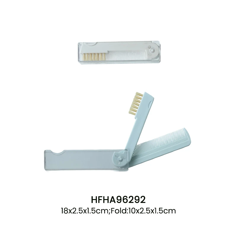 2 in 1 Pocket Foldable Comb Brush