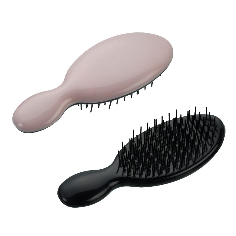 OEM Pocket Detangling Hair Brush with Layered Tooth