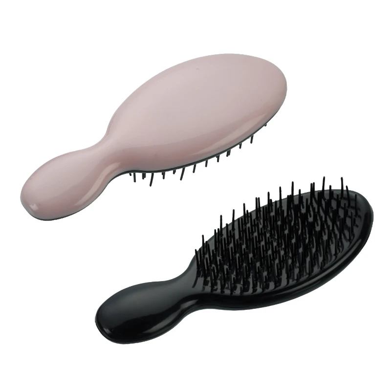 OEM Pocket Detangling Hair Brush with Layered Tooth