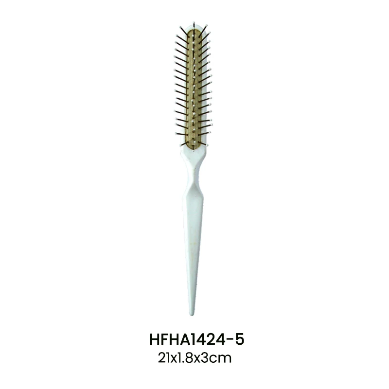 Colorful Teasing Hair Brush with Metal Pins