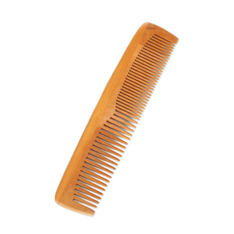 Custom Both Fine and wide Tooth Wood Comb