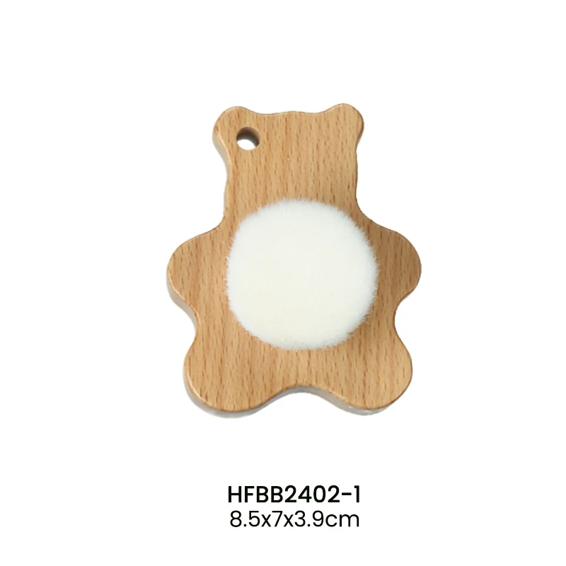 Bear-shaped Baby Brush 3-piece Set