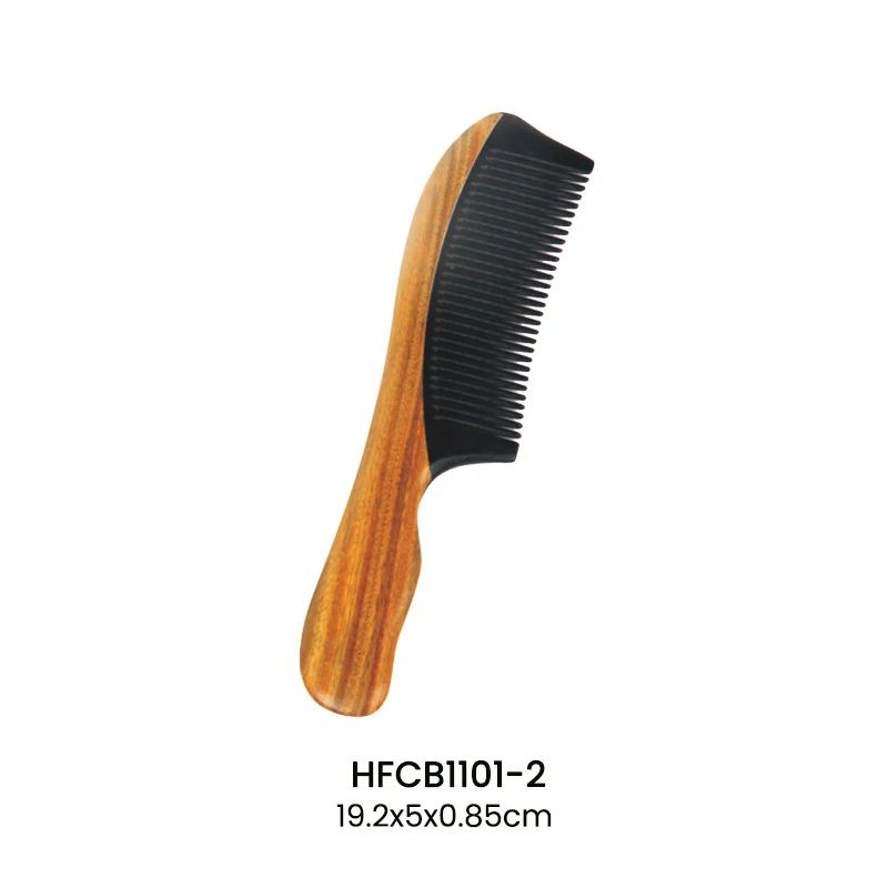Wood Comb with Anti-static Tooth