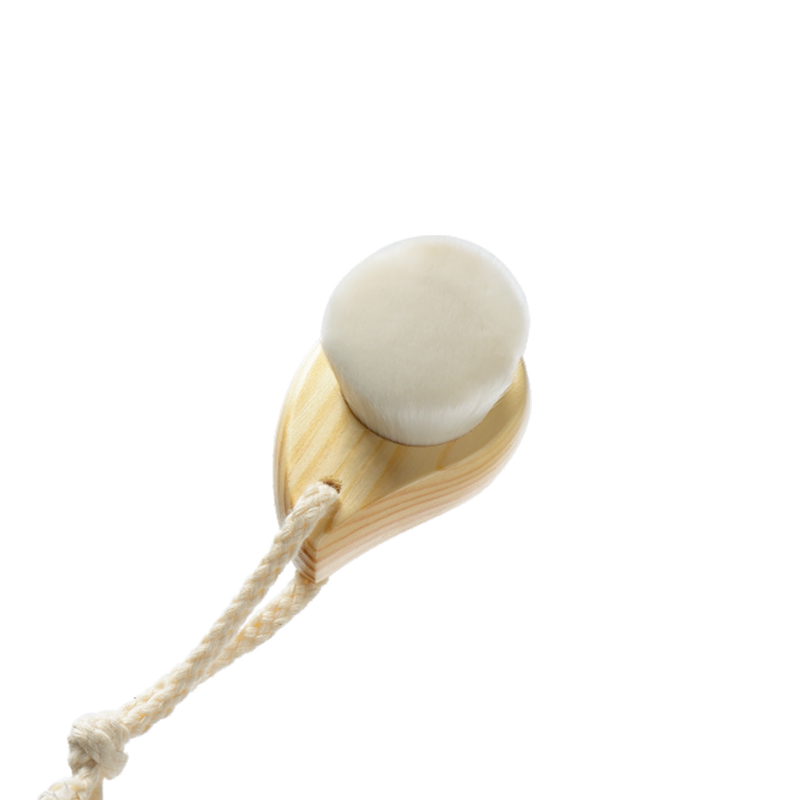 Daily Use Fine Bristle Wooden Facial Brush