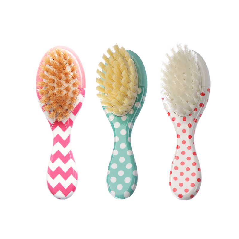 Customized Colorful and Stylish Plastic Baby Brush for Wholesale