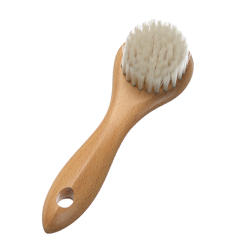 OEM Beech Wood Soft Bristle Facial Cleansing Brush
