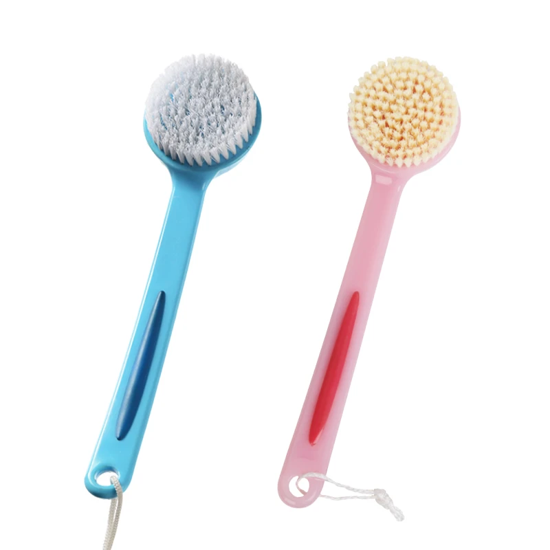 Anti-slip Long Handle Plastic Bath Brush