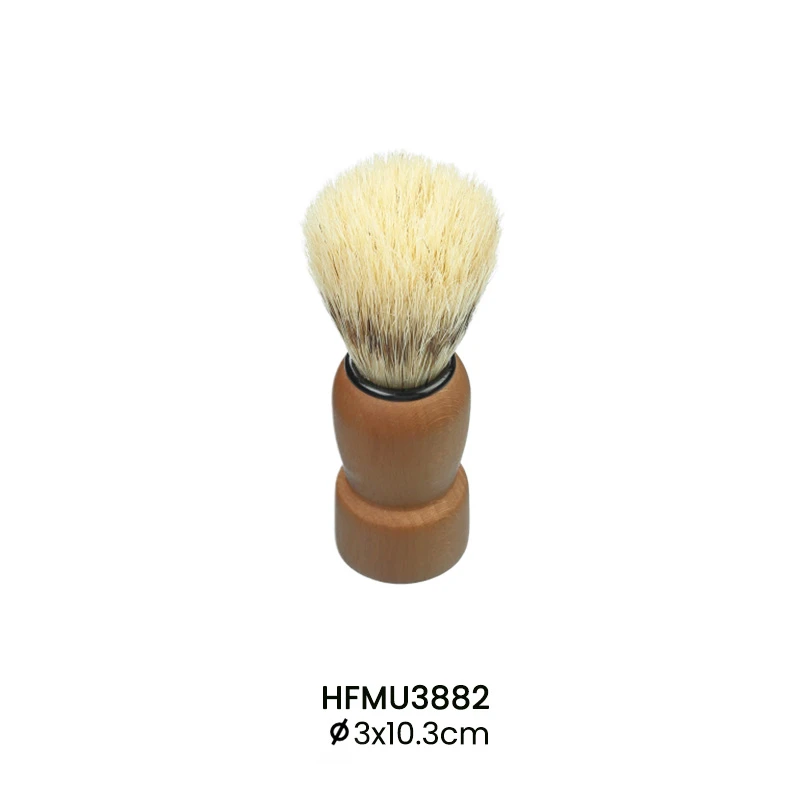 Beard Care Set &ndash; Boar Bristle Beard Brush, Shaving Brush & Travel Comb