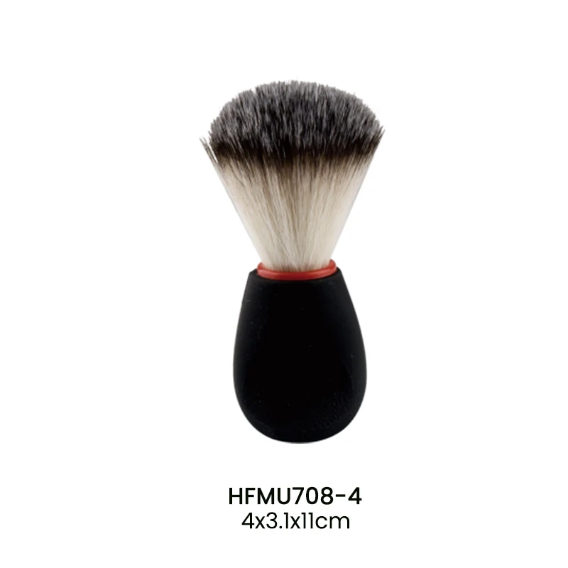 Shaving Brush with Plastic Hanging Holder for Barbershop