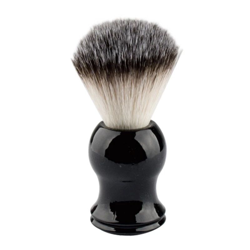 Classic Black Vegan Hair Shaving Brush for Wholesale