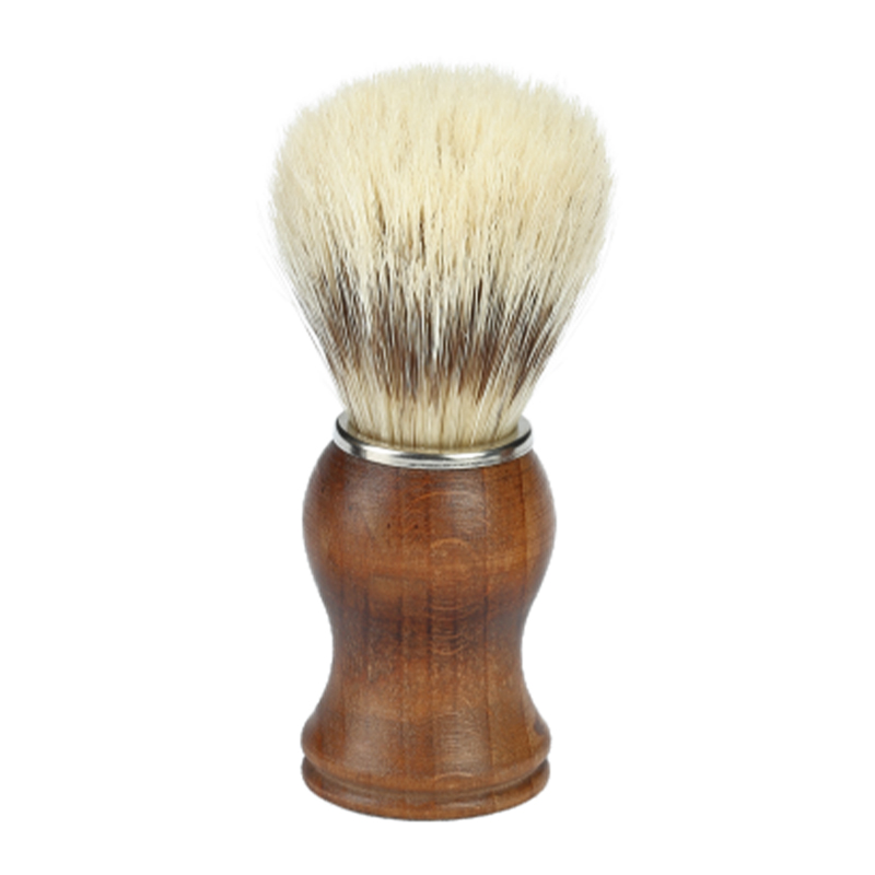 Natural Wood Shaving Brush with 1O0% Natural Bristle