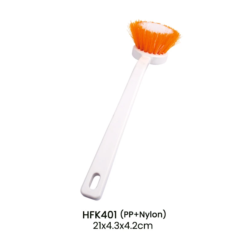 Colorful Plastic Kitchen Dish Cleaning Brush Set