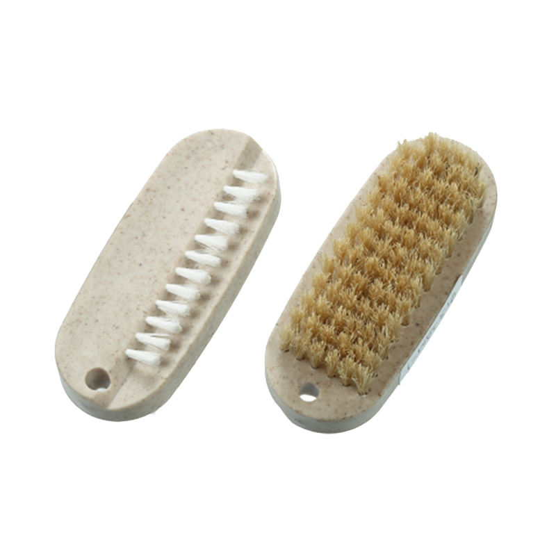 Plastic Nail Cleaning Brush 2-Sided Bristles