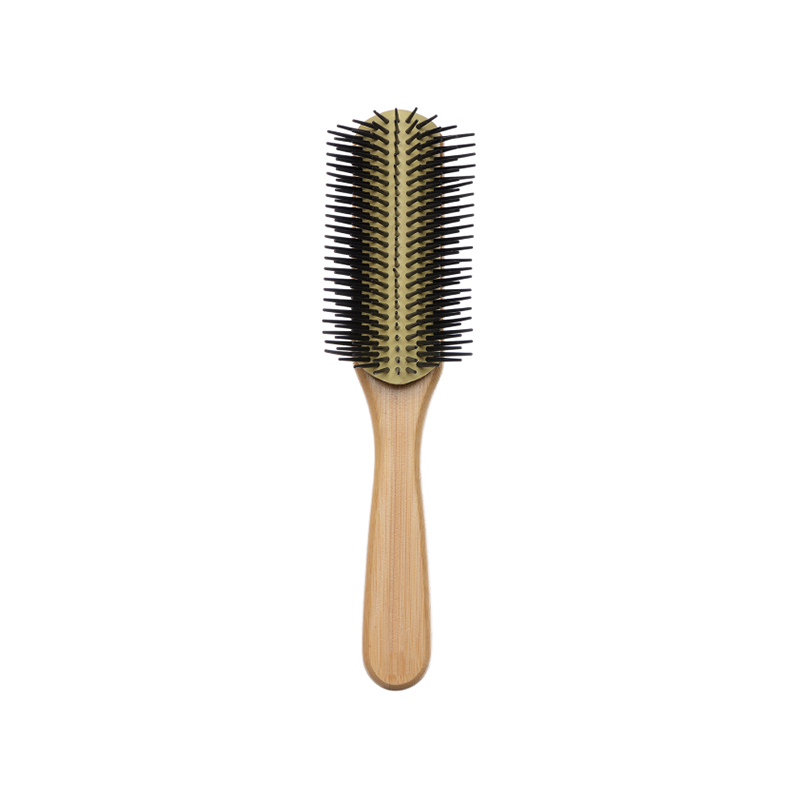 Natural Bamboo Hair Brush with Detachable cushion