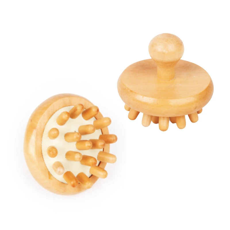 Natural Wood massage with air cushion for head and body