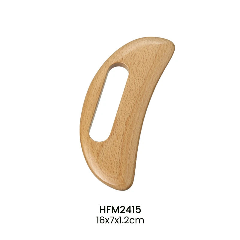 Wooden Gua Sha Massage scraping Board For Face & Body