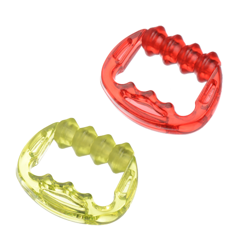 Plastic Manual Round Handle Massager Roller for Muscle Pain Relief