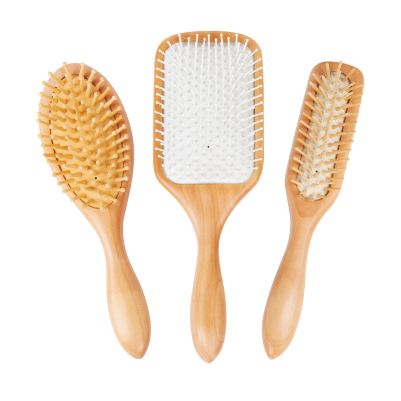 Wholesale FSC wood Paddle brush