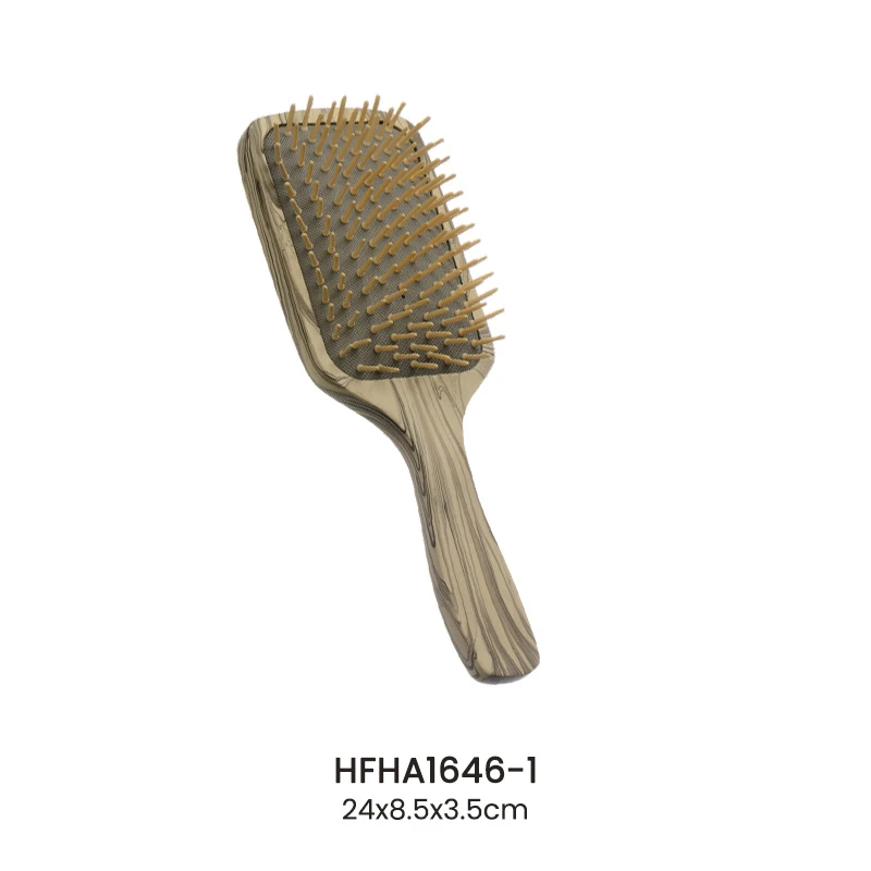Mixed Bristle Color Paint Massage Hair Brush For Wholesale