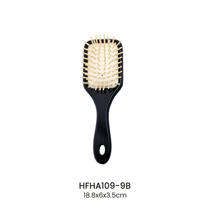 Schima Superba Wooden Pin Scalp Massage Paddle Hairbrush