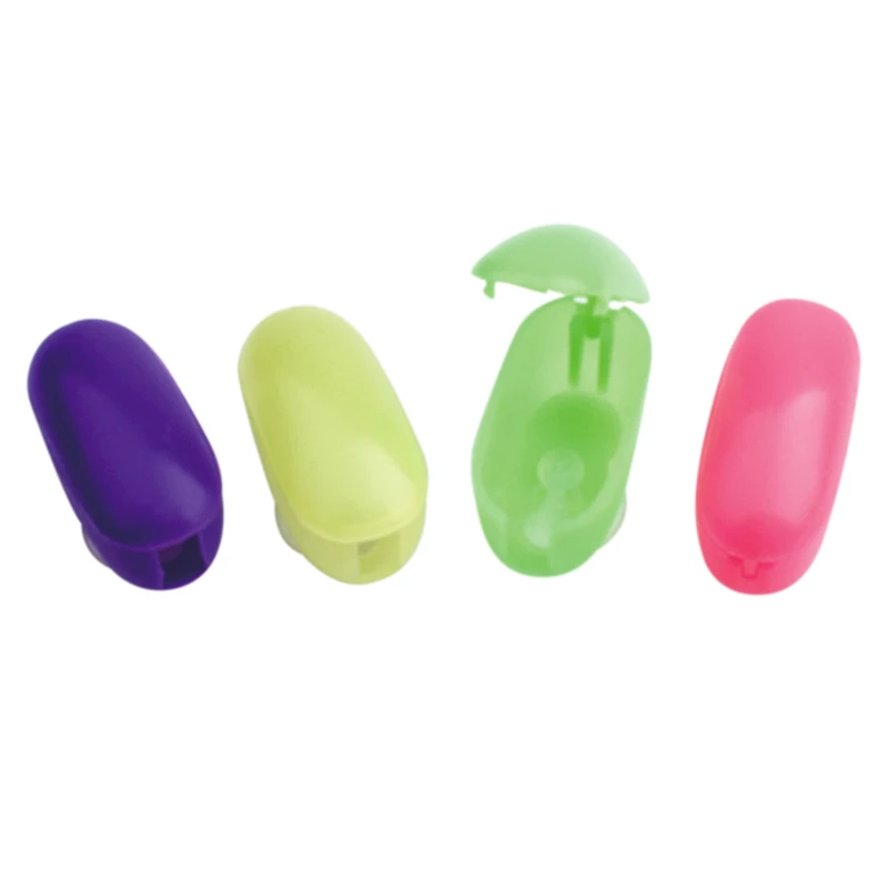 Colored Plastic Toothbrush Head Protector Case