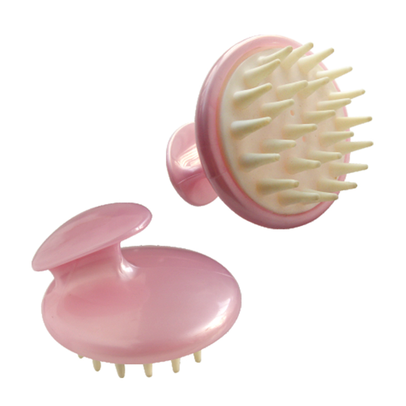 Plastic Wet and Dry Scalp Stimulating Massage Brush