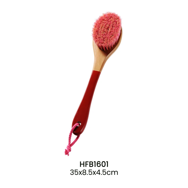 Color Paint Wood Body Brush With Custom Bristles