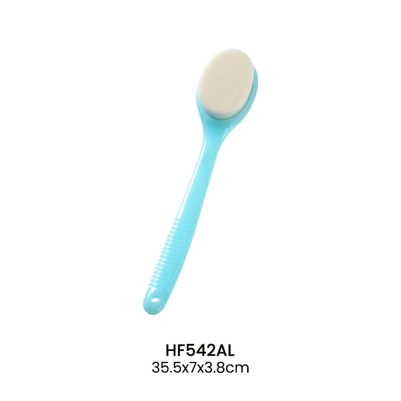 Custom Color Plastic Bath Brush With Variable Bristles