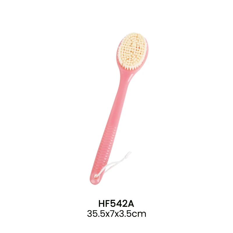 Custom Color Plastic Bath Brush With Variable Bristles
