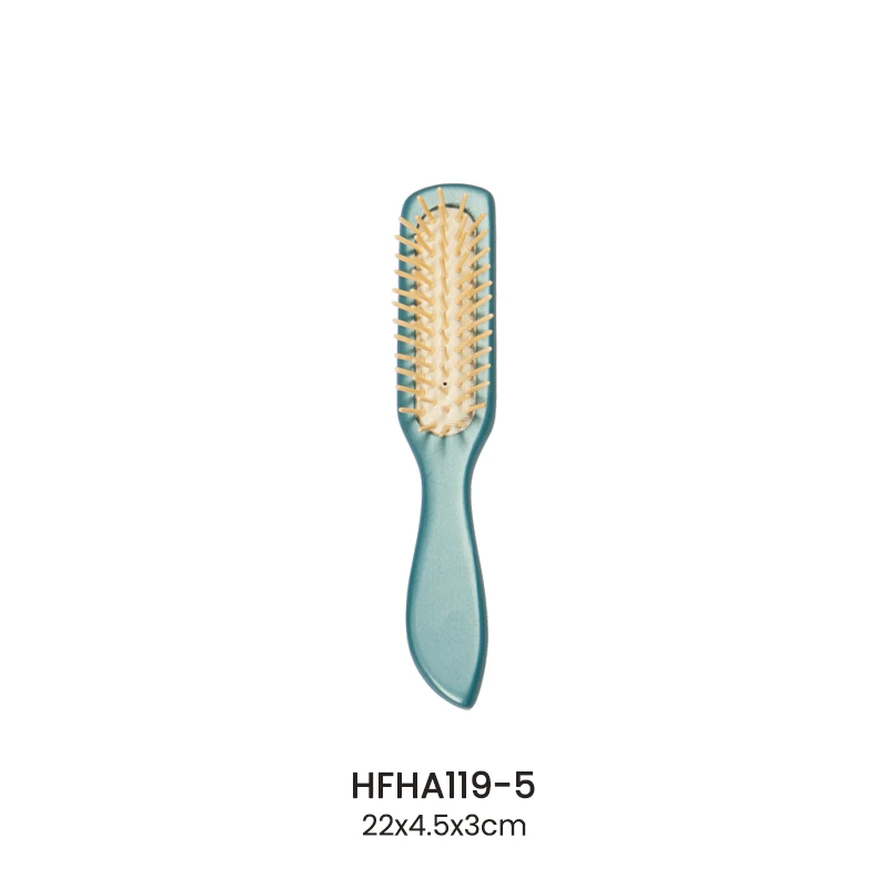 Blue Schima Superba Cushion Brush With Wooden Pins Set2