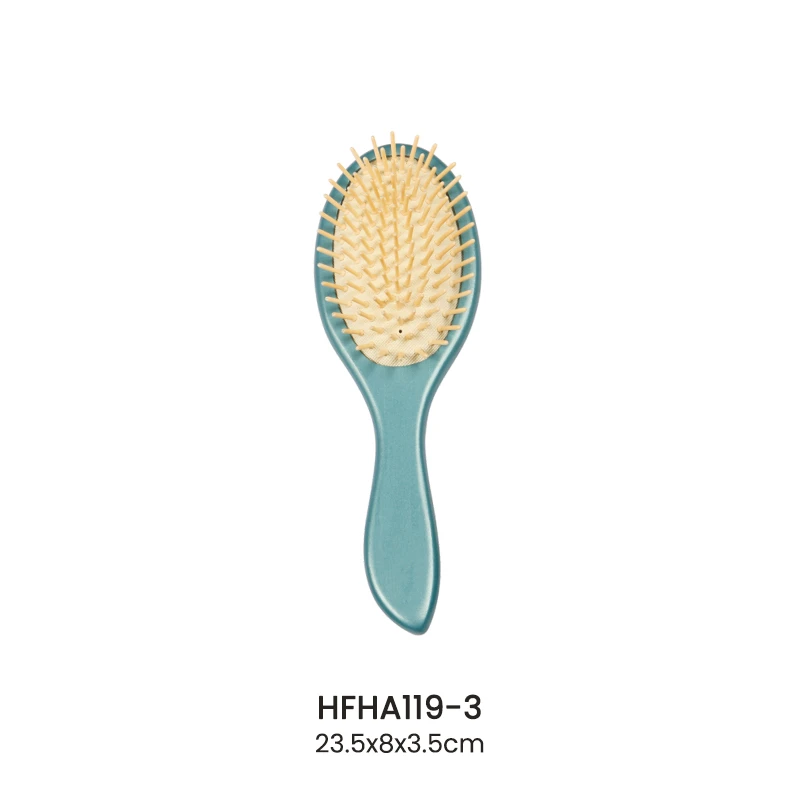 Blue Schima Superba Cushion Brush With Wooden Pins Set2